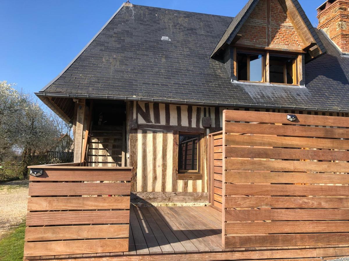 L'Atypique Au Pays De Honfleur Villa Genneville Exteriör bild