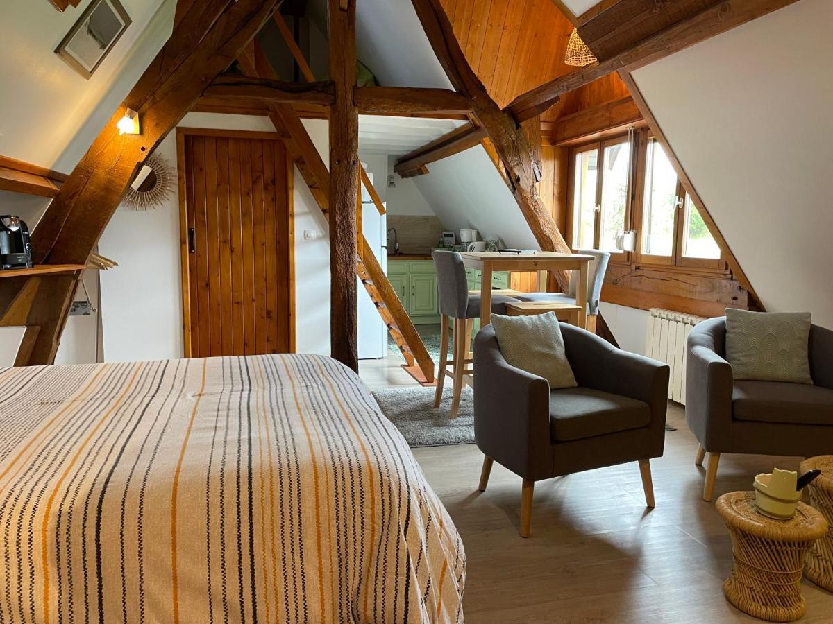 L'Atypique Au Pays De Honfleur Villa Genneville Exteriör bild
